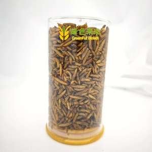 100%天然高タンパク質高カルシウム鶏鳥用飼料乾燥ブラックソルジャーフライ幼虫 - Product Image 4