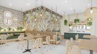 Profession eller Lieferant für Bubble Tea Shop Eröffnung Restaurant Tische und Stühle