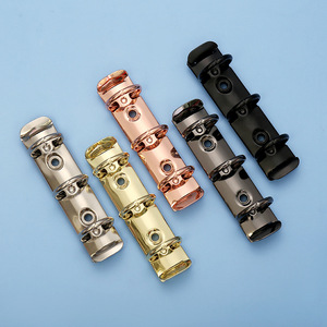 Anillas Metálicas Pequeñas para Encuadernación, Coloridas, de 3 Orificios, para Hojas Sueltas, Clips de Papelería de Oficina, 89 mm, Suministro Directo de Fábrica - Product Image 2