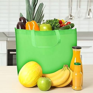 Sacs de courses non tissés en polypropylène (PP) recyclables et réutilisables pour supermarchés, vente en gros à prix réduit - Product Image 2