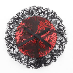 新しい赤い模様の胸のパッチバタフライノットセクシーレース乳首ステッカー付きハーネス付きボンデージセックスおもちゃHuawenブランド中国 - Product Image 3