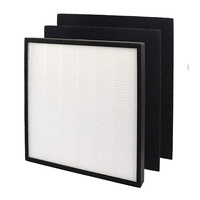 Prix usine élément de filtre à air pour purificateur d'air filtre de remplacement papier fibre synthétique fibre de verre coton panneau filtre