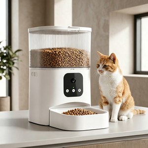 Smart Pet Feeder Automatic Pet Feeder With Camera Pet Smart Feeder WiFi Smart Pet Feeders With Cameras - Product Image 1