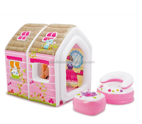 Piscine à balles gonflable pour enfants, aire de jeux, plateforme de saut pour jardin