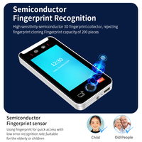 AI520F Control de Acceso y Asistencia con Reconocimiento Facial 3D y Huella Dactilar, Impermeable, WiFi, Red TCPIP, Software en la Nube Gratuito, API, MQTT