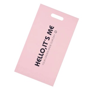 Bolsa de correo reciclable Rosa gruesa personalizada con asa <span class=keywords><strong>Embalaje</strong></span> de Envío exprés para 10x13 pulgadas - Product Image 3