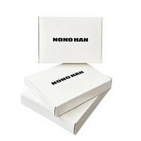 Cajas de Envío Blancas Personalizadas, Cajas de Cartón Corrugado con Logotipo, Utilizadas para Empacar Ropa
