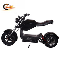Moto électrique Citycoco, batterie au lithium, moteur haute puissance, véhicule tout-terrain Flying Leopard, scooter à deux roues unisexe, 41-50 km/h