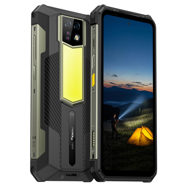 Ulefone Armor 24 Pro 12GB 256GB 6.78" Nfc Waterproof Phone Rugged Smartphone Dual SIM Led Light 66W Fast Charging Mobile Phone