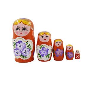 Artisanat en bois poupées russes poupées gigognes faites à la main décoration de la maison poupées <span class=keywords><strong>matriochka</strong></span> personnalisées ensemble de jouets traditionnels pour enfants - Product Image 5