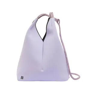 Borsa da donna alla moda borse a tracolla di grande capacità in Neoprene di alta qualità con logo stampato personalizzato