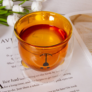 <span class=keywords><strong>Verre</strong></span> à <span class=keywords><strong>double</strong></span> <span class=keywords><strong>paroi</strong></span> en borosilicate haut personnalisé coloré <span class=keywords><strong>pas</strong></span> <span class=keywords><strong>cher</strong></span> mignon gros <span class=keywords><strong>verre</strong></span> clair thé tasse à café ours brun tasse en <span class=keywords><strong>verre</strong></span> - Product Image 2