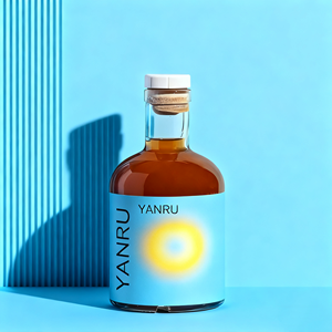 Frosted trong suốt rỗng Vodka Chai 200ml 375ml 500ml 750ml biểu tượng tùy chỉnh được chấp nhận - Product Image 6