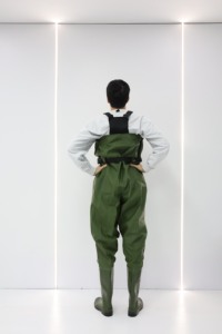 Cuissardes <span class=keywords><strong>de</strong></span> pêche en nylon entièrement imperméables et durables pour hommes - Product Image 4