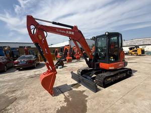 รถขุดขนาดเล็ก Kubota U55 มือสอง ผลิตในญี่ปุ่น น้ำหนัก 5.5 ตัน แบบตีนตะขาบ ง่ายต่อการขนส่งและบำรุงรักษา - Product Image 3
