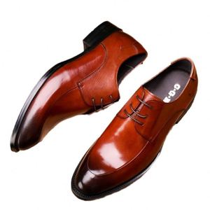 Handmade High Quality Custom White <b>Men</b> Genuine Leather Waterproof Autumn Evening Wedding Casual <b>Dress</b> Oxford Shoes - Product Image 3