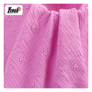 Ткань муслин для вышивки 2026, 100% хлопок, двойная марля, двойное полотно, для пошива одежды - Product Image 6