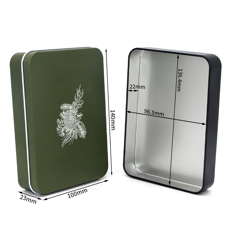 China Factory Custom Tinplate Box Rectangle