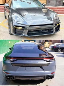 Kit carrosserie large <span class=keywords><strong>pour</strong></span> Porsche Panamera 2017-2023 971 Facelift Upgrade 976 Turbos Style Pare-chocs avant et arrière Kits carrosserie complets - Product Image 4