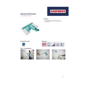 LEIFHEIT Fliesenwischer Flexi Pad Easy-Click 18cm - Product Image 2