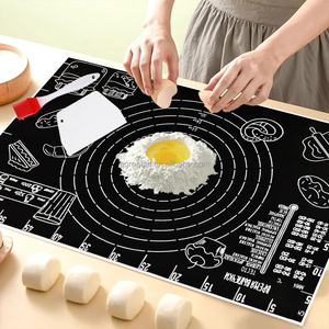 Wholesale Custom Logo Silicone Pastry <b>Mat</b> Set Heat Resistant Kneading <b>Board</b> for Commercial Kitchen & Industrial Food Processing - Product Image 1