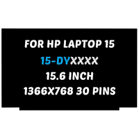 Layar LCD Laptop HD B156XTN08.0 untuk HP 15-ef 15-dw 15-dy B156XTN08.0 Layar LED LCD dengan Peralatan 15.6''1366x768