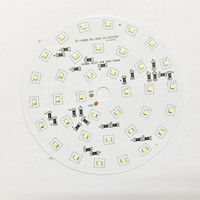 Module LED SMD 2835 rond en aluminium pour carte de circuit imprimé, 35W, 12V, 7000K, blanc, 151 Lm/W, diamètre 140mm