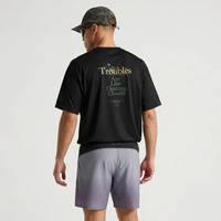 Sports Tailaxing |   T-shirt imprimé en coton coupé-cousu pour l'extérieur, nouvelle collection Printemps/Été 2026, maille respirante à séchage rapide