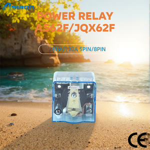 Реле высокой мощности Asiaon AS62F/<span class=keywords><strong>JQX</strong></span>-62F 1Z, 5 контактов, 80А/120А, 250В переменного тока/30В постоянного тока, 6-240В, опционально без корпуса - Product Image 1