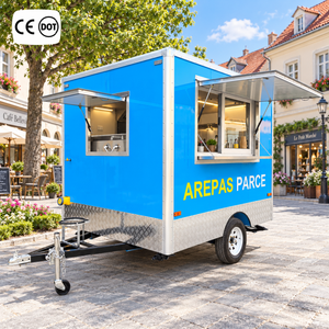 Remorque alimentaire mobile Etodevice de 8,2 pieds avec équipement de cuisine, remorque de camion de restauration personnalisée à vendre - Product Image 2