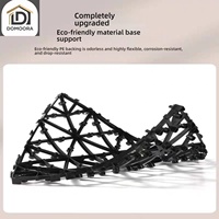 Dalles de terrasse WPC à clipser, gaufrées 3D, pour extérieur, à emboîtement, pour patio, jardin, balcon – Vente chaude