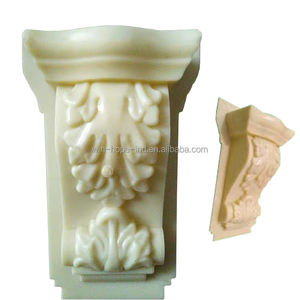 Abs Plastic Beton Decoratieve Bloem <span class=keywords><strong>Corbel</strong></span> Mallen Voor Huis - Product Image 1