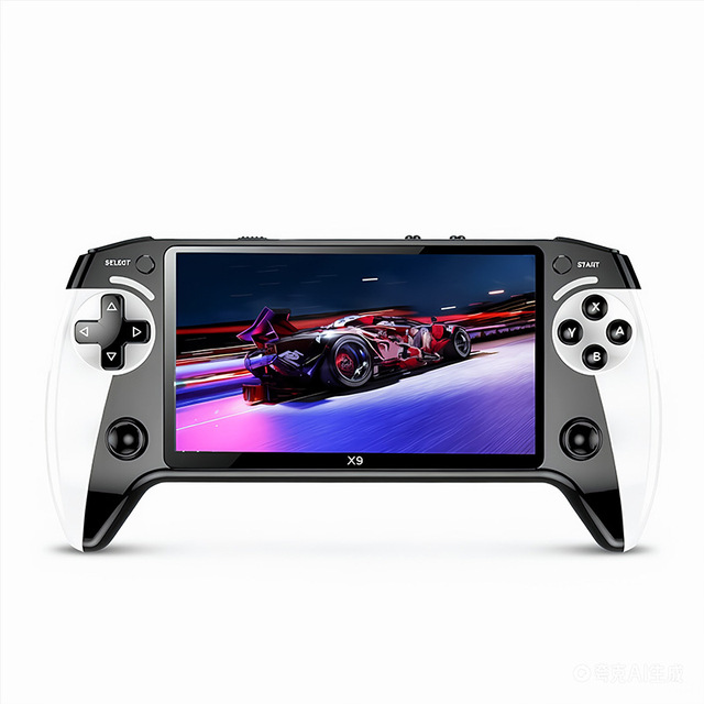 New X9 Linux system Handheld Gaming Console with 5.5-inch Large Screen Wi-Fi 8 Arcade Emulators-Portable Retro Game Player
