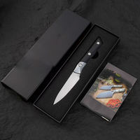 Micro Technology Koksmes Ambidextrous G10+ Aluminium Legering Handvat Damascus Staal Lemmet 9,8cm Vaatwasmachinebestendig Traditioneel Mes