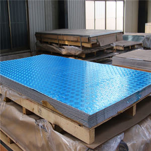 Chine Plaque de diamant en aluminium fabriquée en usine 1060 1050 6ft X 20ft Feuille de <span class=keywords><strong>damier</strong></span> à carreaux à 5 barres 6061 avec services de soudage de coupe - Product Image 6