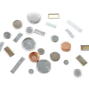 แม่เหล็กเฟอร์ไรต์รูปทรงถ้วยแบบถาวรพร้อมเปลือกเหล็กและสแตนเลสสำหรับกระเป๋า เสื้อผ้า กล่องของขวัญ - Product Image 1