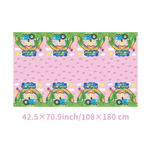 JIALIN - Platos y Vasos Desechables de Papel con Diseño de Cerditos Coloridos para Decoración de Fiestas de Cumpleaños Infantiles - Product Image 6