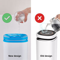 Humidificateur de parfum carré 4L diffuseur de remplissage supérieur humidificateur purificateur d'air humidificateur à ultrasons