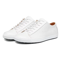 Chaussures décontractées pour hommes en cuir respirant, de marque, élégantes, plates, pour la marche et la gym, vente en gros