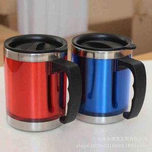 Red Stainless Steel Vacuum Insulated Tumbler With Lid Straight <b>Cup</b> <b>For</b> Travel Office Use - Product Image 2