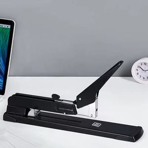 <span class=keywords><strong>Fournitures</strong></span> de bureau 200 feuilles agrafeuse épaissie grande machine à <span class=keywords><strong>reliure</strong></span> à couture de livre multifonction agrafeuse à bras long <span class=keywords><strong>pour</strong></span> livre robuste - Product Image 3
