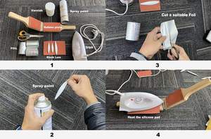 ฟอยล์ปั๊มลายพรางแบบ DIY,สำหรับตกปลาล่อปลาตาชั่งเหยื่อจิ๊กโฮโลแกรม Lazer งานฝีมือฟิล์มถ่ายโอนที่มีสีสัน - Product Image 5