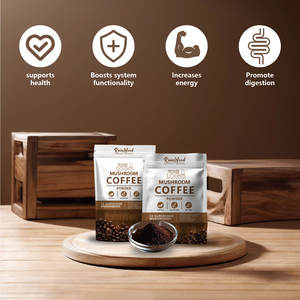 버섯 커피 아라비카 블랙 커피 파우더 유기농 - Product Image 6