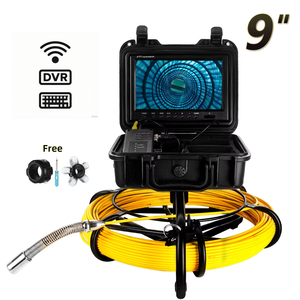 1080p <span class=keywords><strong>hd</strong></span> 23 מצלמה ביוב 200ft כבל dvr dvr כבל dvr צג מצלמה צינור צינור צינור בדיקה - Product Image 1