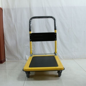 Chariot de transport pliable en acier pour usage domestique, supermarché et entrepôt, avec support de personnalisation OEM - Product Image 1