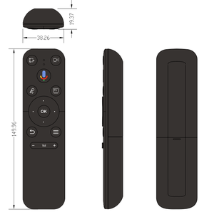 Tùy chỉnh Usb Mp3 Máy Nghe Nhạc Mạch Rung Led Vòng Đeo Tay Phổ Chỉ Đạo Bánh Xe Lập Trình <span class=keywords><strong>Tv</strong></span> <span class=keywords><strong>Bluetooth</strong></span> điều khiển Từ Xa - Product Image 2