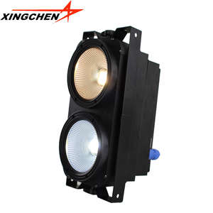 Venta caliente <span class=keywords><strong>de</strong></span> fábrica <span class=keywords><strong>de</strong></span> dos ojos COB audiencia película <span class=keywords><strong>y</strong></span> televisión luz escenario 200W efecto relleno luz DJ luz DMX Control Dual Color - Product Image 5