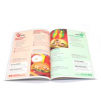 Impression de cartes de visite/cartes postales/dépliants/brochures personnalisées OEM, impression de livres à couverture souple