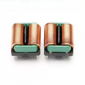 Inducteur à mode commun 5mH 10A SQ2418, fil de cuivre plat, inducteur à courant élevé, filtre à anneau magnétique EMI à pieds, bobine filtrante - Product Image 5