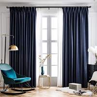 Tringle à rideaux double robuste en fer, style industriel Jinshun, avec embouts ronds et plats, supports et accessoires pour décoration de fenêtre